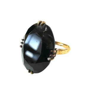 K18 オニキス リング アクセサリー